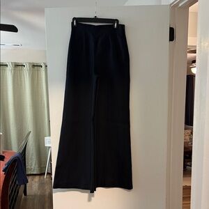 Lafayette 148 New York Black Wide Leg Pants